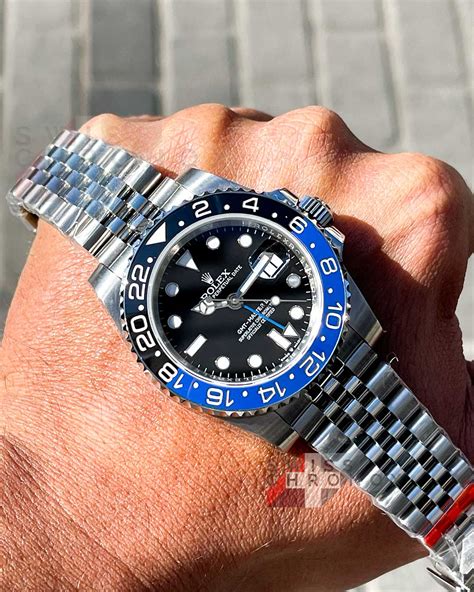 rolex gmt ii batman jubilee